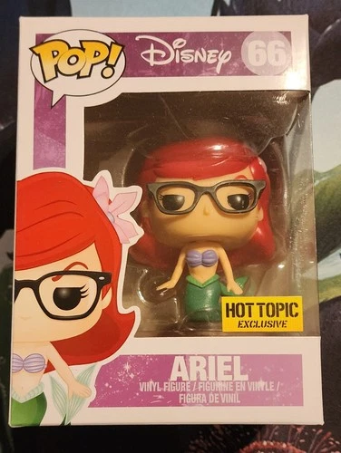 Funko Pop! Disney The Little Mermaid Ariel Hipster #66 Hot Topic Exclusive