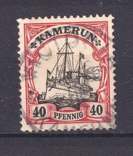 Kamerun Plattenfehler  Nr.  13 I gest.   Mi. 220 Euro