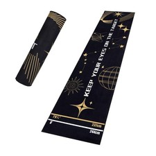 Premium Darts Mat with Oche Throw Lines - 260x60 cm for Steel Soft Darts