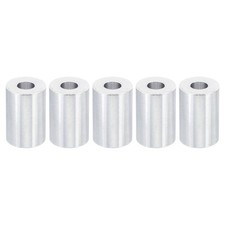 5Pcs M8 Aluminum Spacers Metal Spacer Aluminum 8.5mm ID x 20mm OD x 30mm L