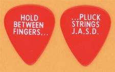 Billy Joel Schuyler Deale Pluck Strings Custom Guitar Pick - 1989 Storm Front