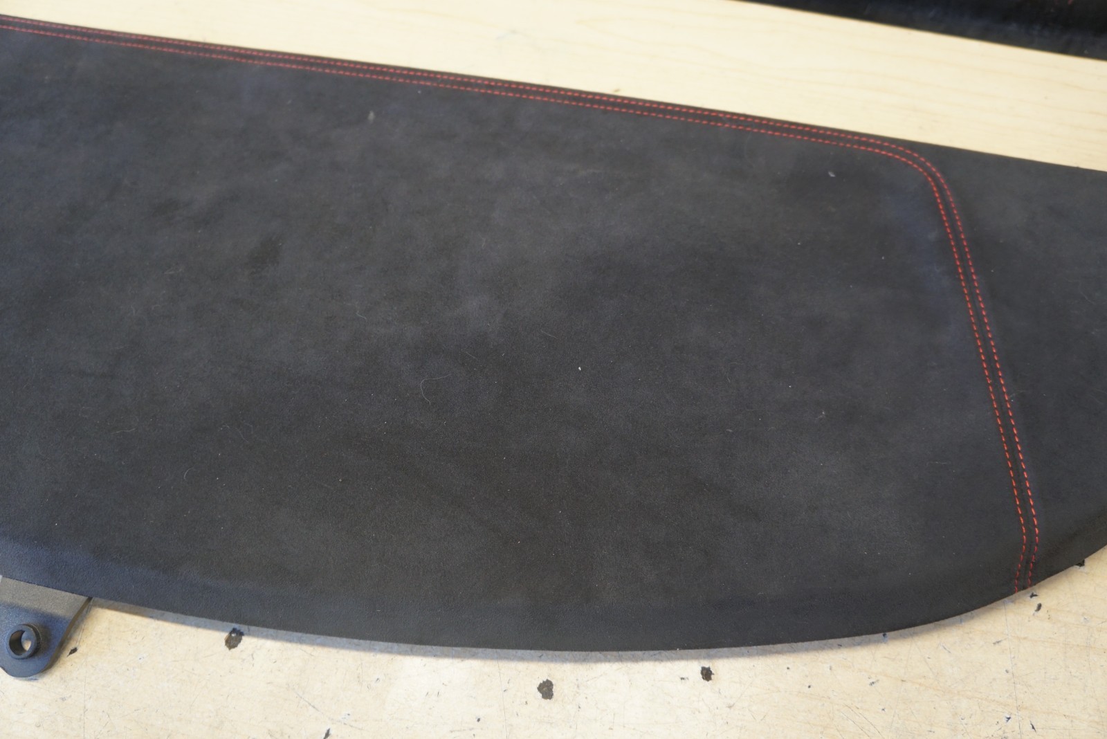 2019 - 2025 LAMBORGHINI URUS REAR LOWER CARGO COVER TRIM PANEL OEM RED STITCH