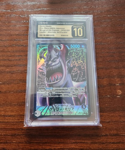 Gecko Moria (Alternate Art) graded CGC 10 for sale on eBay