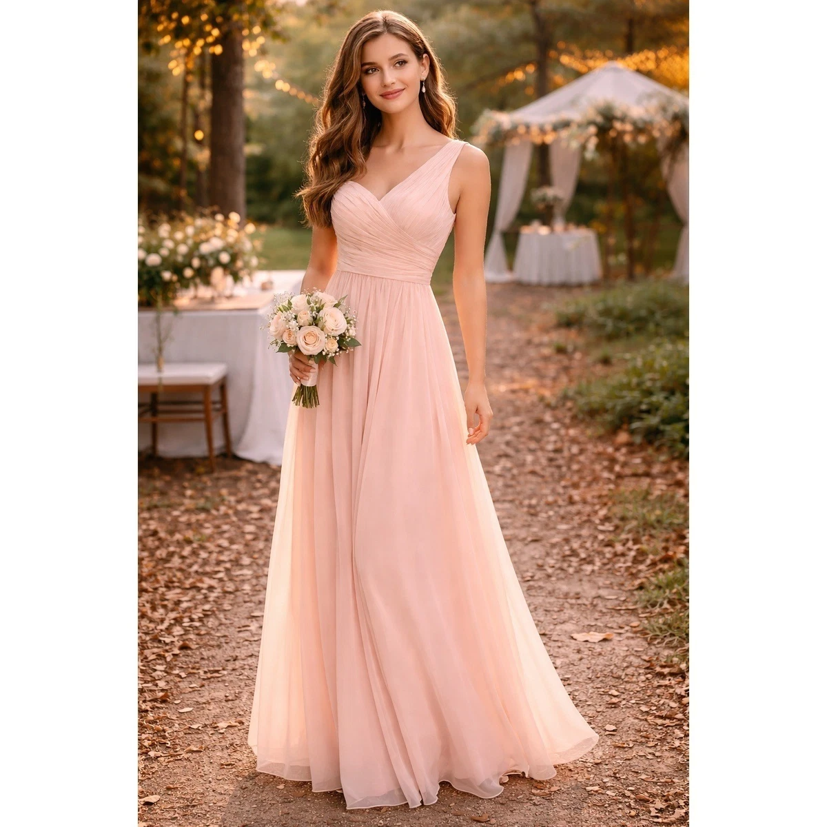sachin and babi light blue dress Champagne Bridesmaid Dresses丨Azazie main image 0