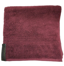 NEW ARCH / MANTLE WINE,MAROOM,BURGUNDY 100% COTTON PLUSH BATH TOWEL