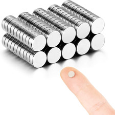 100Pcs 6Mmx2Mm Magnets - Tiny Magnets Mini Magnets Small round Magnets for Craft