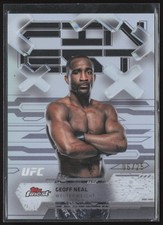 2025 Topps UFC Finest Geoff Neal Black Refractor /25 #100 Common