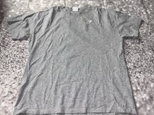 Gymshark Men T-Shirt Medium Grey  Performance Cotton Blend   Active Gym Comfy
