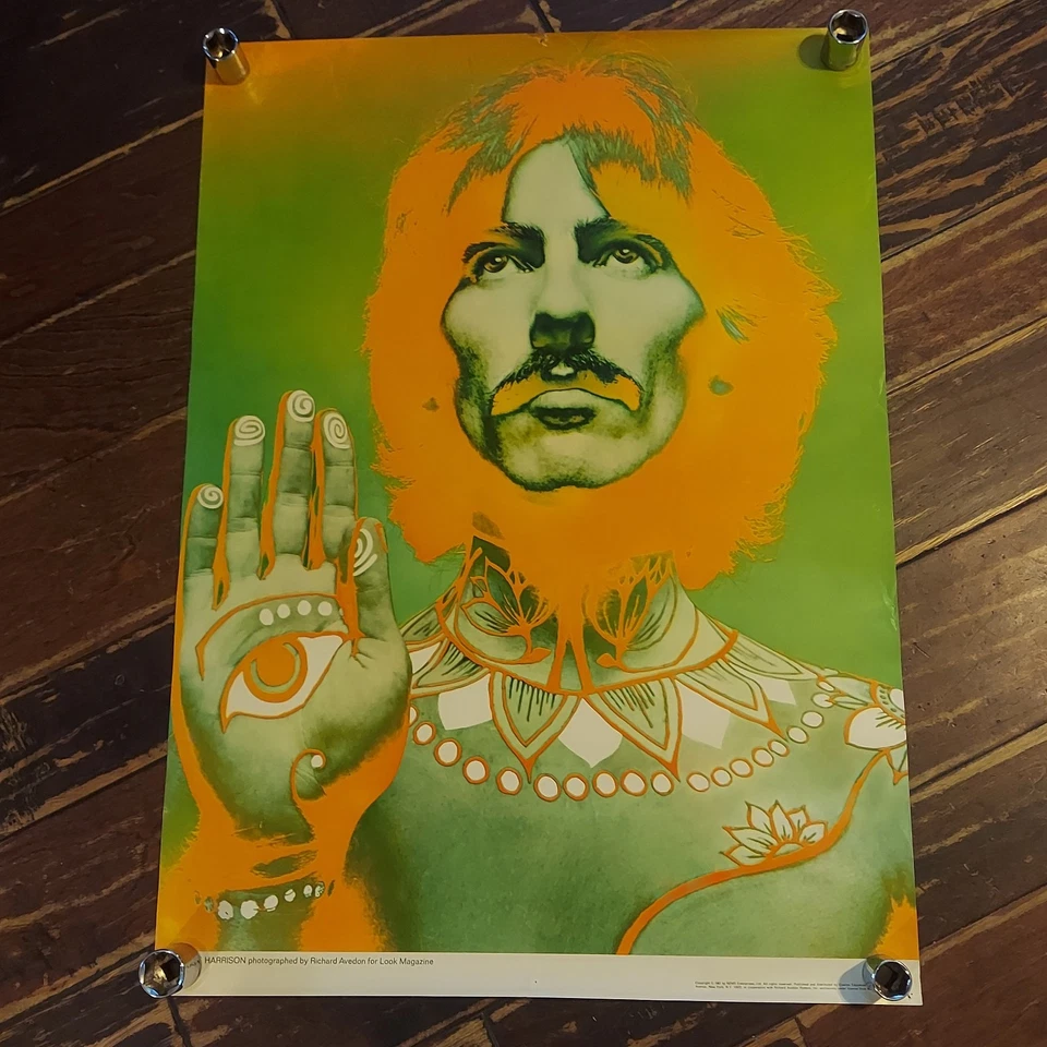 Juego de 4 carteles de Richard Avedon 1967 de los Beatles - NEMS Cowles 22,5x31,25 originales Foto 4 de 4