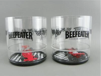 BEEFEATER London Dry Gin Collectible Indy Car IRL Plastic Tumbler Glass Lot NEW - Image 1 of 4