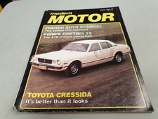 Aug 1977 MODERN MOTOR Mag TOYOTA CRESSIDA Volvo 