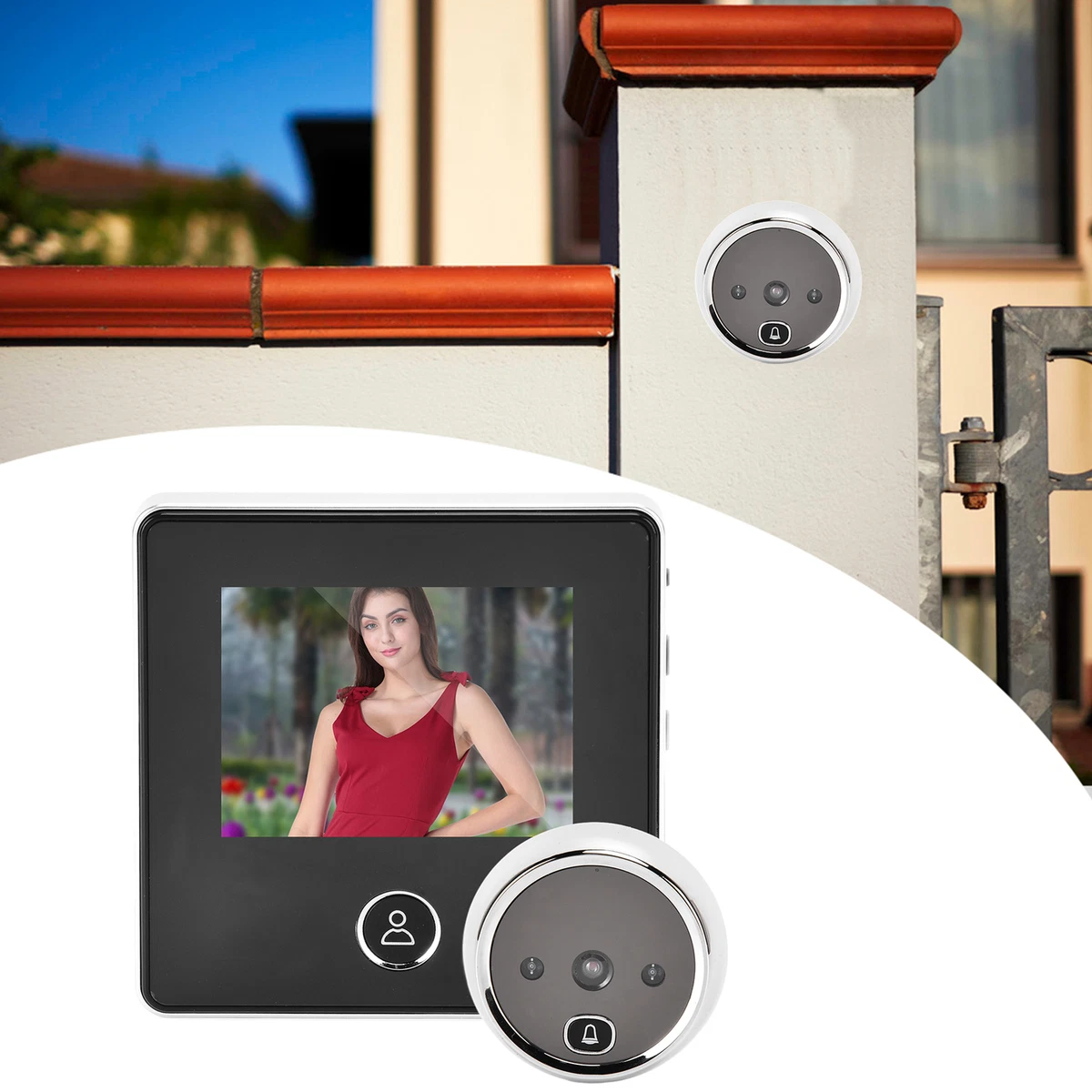Home security doorbell camera sales