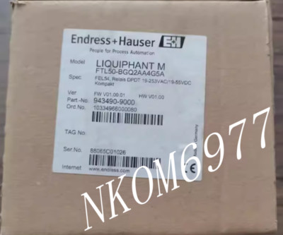 1PC New E+H FTL50-BGQ2AA4G5A Liquid level meter