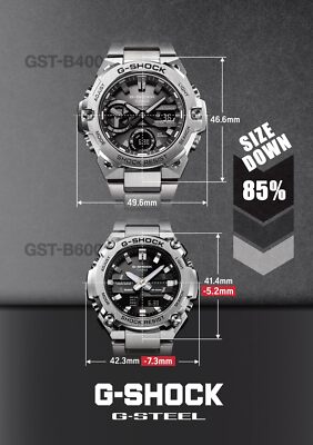 Casio G-Shock GST-B600D-1AJF Bluetooth Solar G-STEEL Men's