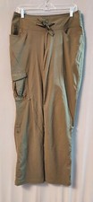 Columbia Omni-Shield - ladies green sports pants - nylon elastane - size 8