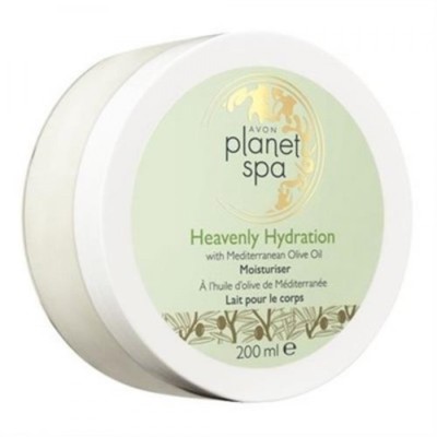 KÖRPERMILCH AVON PLANET SPA Olivenöl aus dem Mittelmeerraum