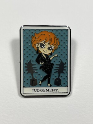 Loungefly Beetlejuice Tarot Cards Blind Enamel Pin - JUDGEMENT- Opened