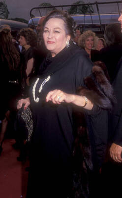 Yvonne De Carlo during Warner Bros. Studio Rededication - 1990 a .. Old Photo 5