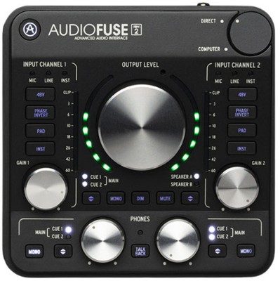 Arturia AudioFuse Rev2 Compact Versatile Audio Interface with DiscretePRO