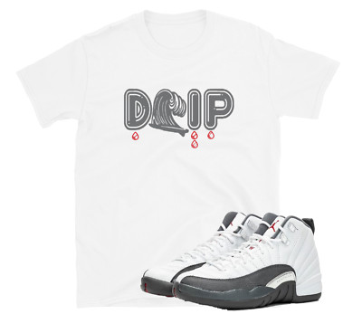 red jordan 12 shirt