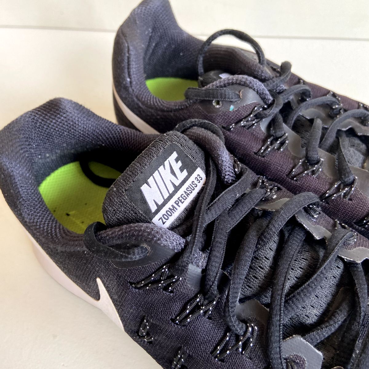 womens nike air zoom pegasus 33 black