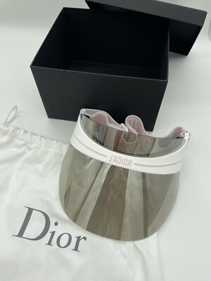 Genuine DIORCLUB1 White and Pink Visor, wore ONCE only | eBay UK display picture 2