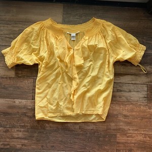 dressy yellow blouses