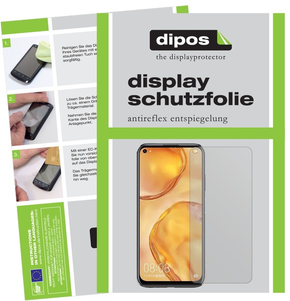 6X Schutzfolie FüR Huawei P40 Lite Matt Displayschutzfolie Folie Display Schutz-image