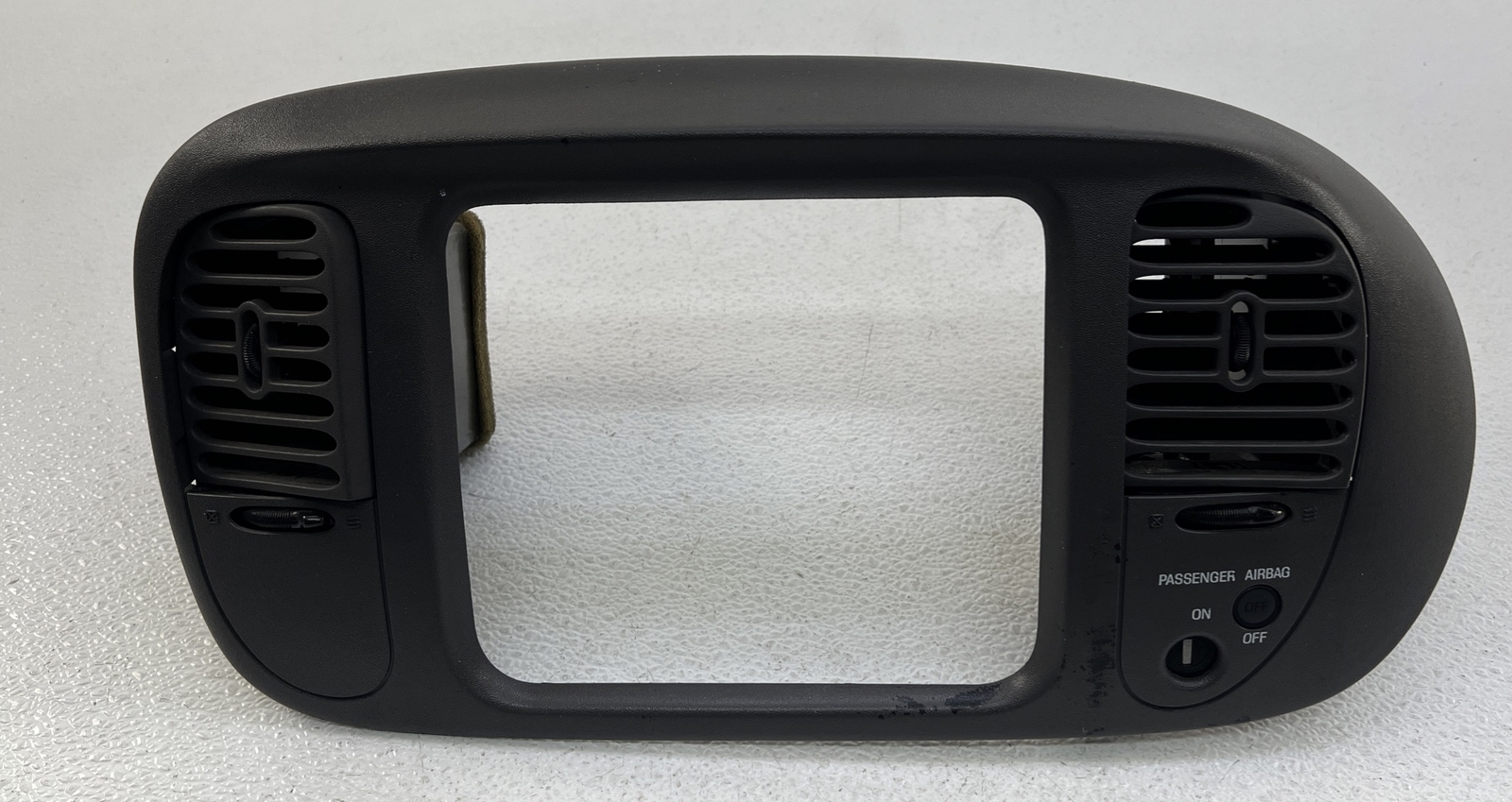1997 Ford F150 Radio Climate Dash Bezel Vent Surround OEM Gray eBay