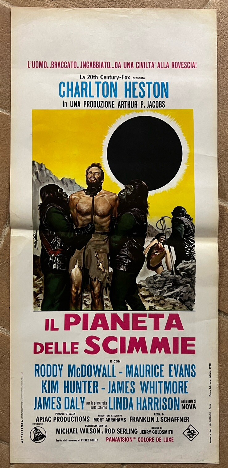 Locandina di Il pianeta delle scimmie (1968)