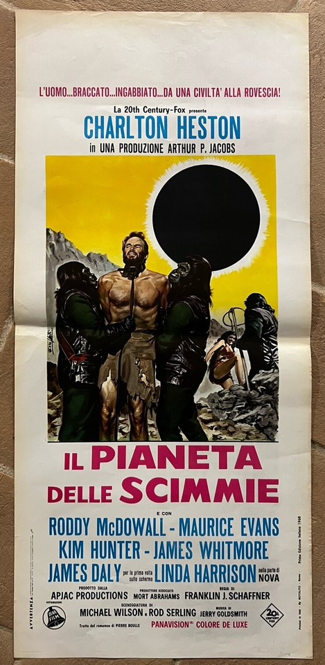 Locandina di Il pianeta delle scimmie (1968)