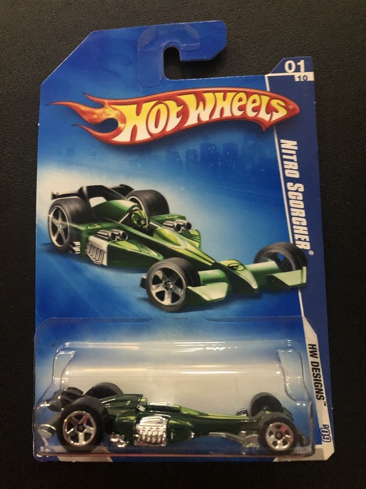 2009 Hot Wheels HW Designs 097 Nitro Scorcher 1/10 (B5)