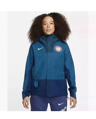 Nike Jacket Team USA Olympics ACG Gore-Tex Beijing Blue