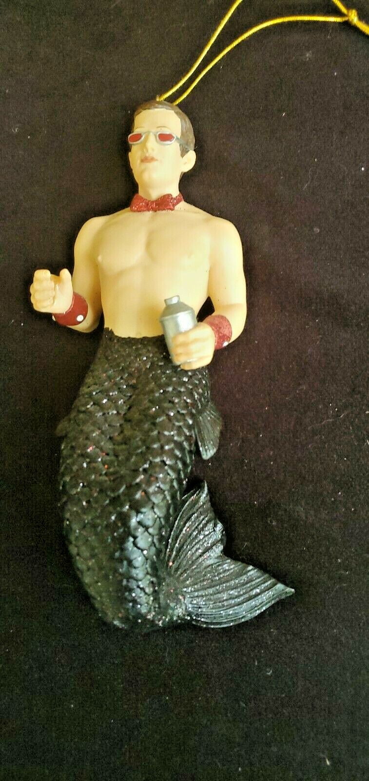 Sexy Merman Ornament Glittery eBay