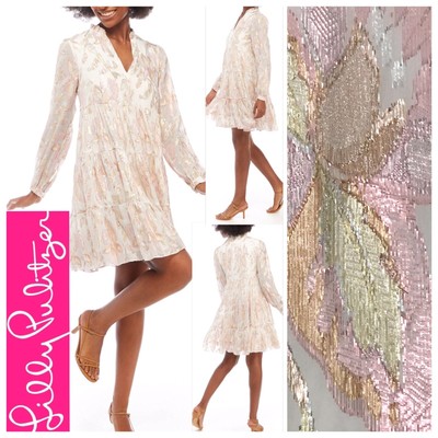 NWT Lilly Pulitzer Sarita Silk Dress 2 