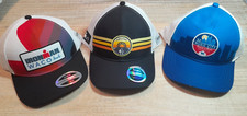 Lot of 3 new Boco Gear Ironman Marathon Half Hats Trucker Strapback Snapback
