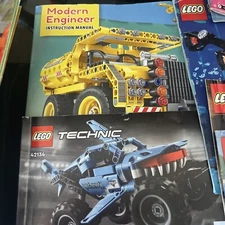 LEGO Mixed Instruction Manuals Only Lot of 18 Manuals Lego Various Themes