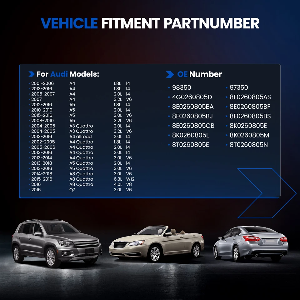 适用于 2014 - 2018 奥迪 A8 Quattro 3.0L 4.0L 6.3L 交流电压缩机 CO 11048JC 6SEU13C — 第 4/4 张图片