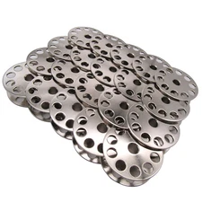 LARGE STEEL BOBBINS FOR SINGER 144W 145W MITSUBISHI DU-105 DU-108 CONSEW 744R 