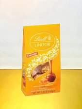 〽️New Exclusive Lindt Lindor Caramel Milk Chocolate Sweet Truffle 5.1oz