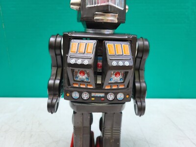 Horikawa Super Astronaut Robot Tin Toy ROTATE O MATIC Japan 1960s