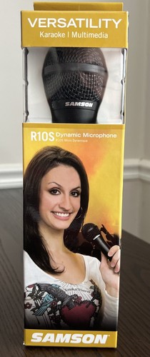 Samson R10S Dynamic Microphone Versatility Karaoke Multimedia SCR10S | eBay