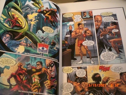 Splitsville Arena Comics #1 2012 Ben Fisher Kevin Stokes Signed Hardcover - Picture 5 of 6