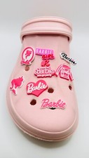 Barbie Charms passend f&uuml;r Crocs 8er Set Schuh Clog Charms echter UK-Verk&auml;ufer