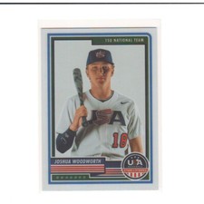 2023 Panini Stars & Stripes USA Baseball #40 Joshua Woodworth