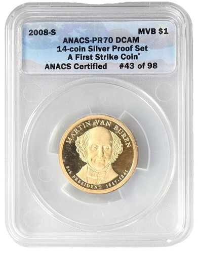 2011 P $1 MS68 ULYSSES S. GRANT Position A Presidential Dollar