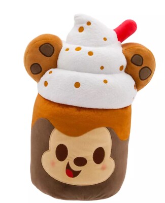 Disney Munchlings Mickey Mouse Iced Cookie Latte 16'' Plush Classic Couplings New