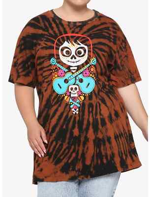 DISNEY Her Universe Coco Miguel Tie-Dye T-Shirt (Women, M) Pre-Owned, GC !!!