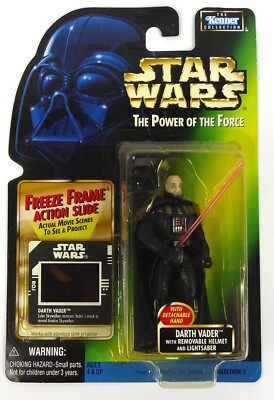 Star Wars (US) Figur NEU -- DARTH VADER removable helmet -- Freeze Frame -- POTF