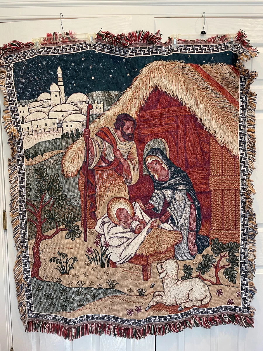 Woven christmas blanket new arrivals